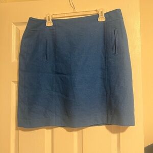 Talbots Wool Blue Women's Skirt